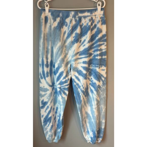 Ivory Ella Blue White Tie Dye Sweatpants Comfort Casual Womens XL - Picture 4 of 7